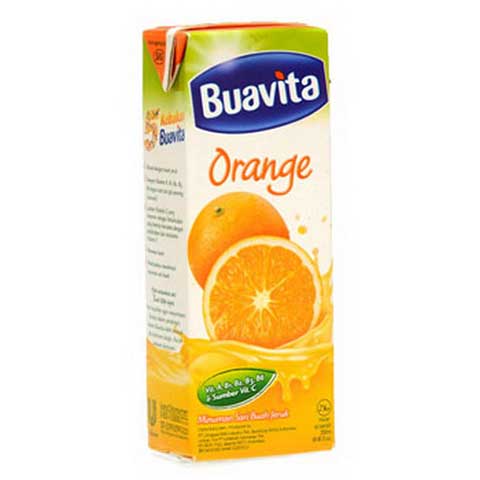 BUAVITA JUICE ORANGE 6X250 ML